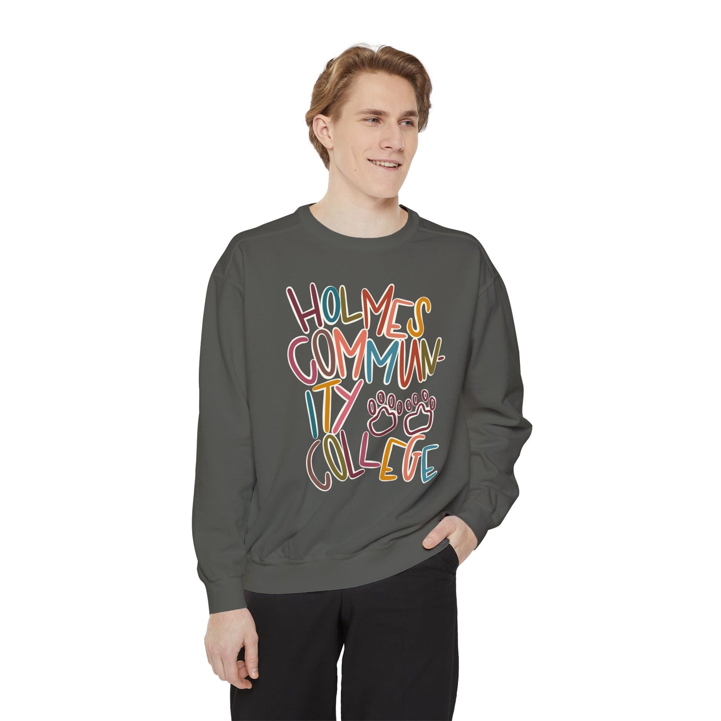 Women's Multi-Colored HCC Elementary Garment-Dyed Sweatshirt