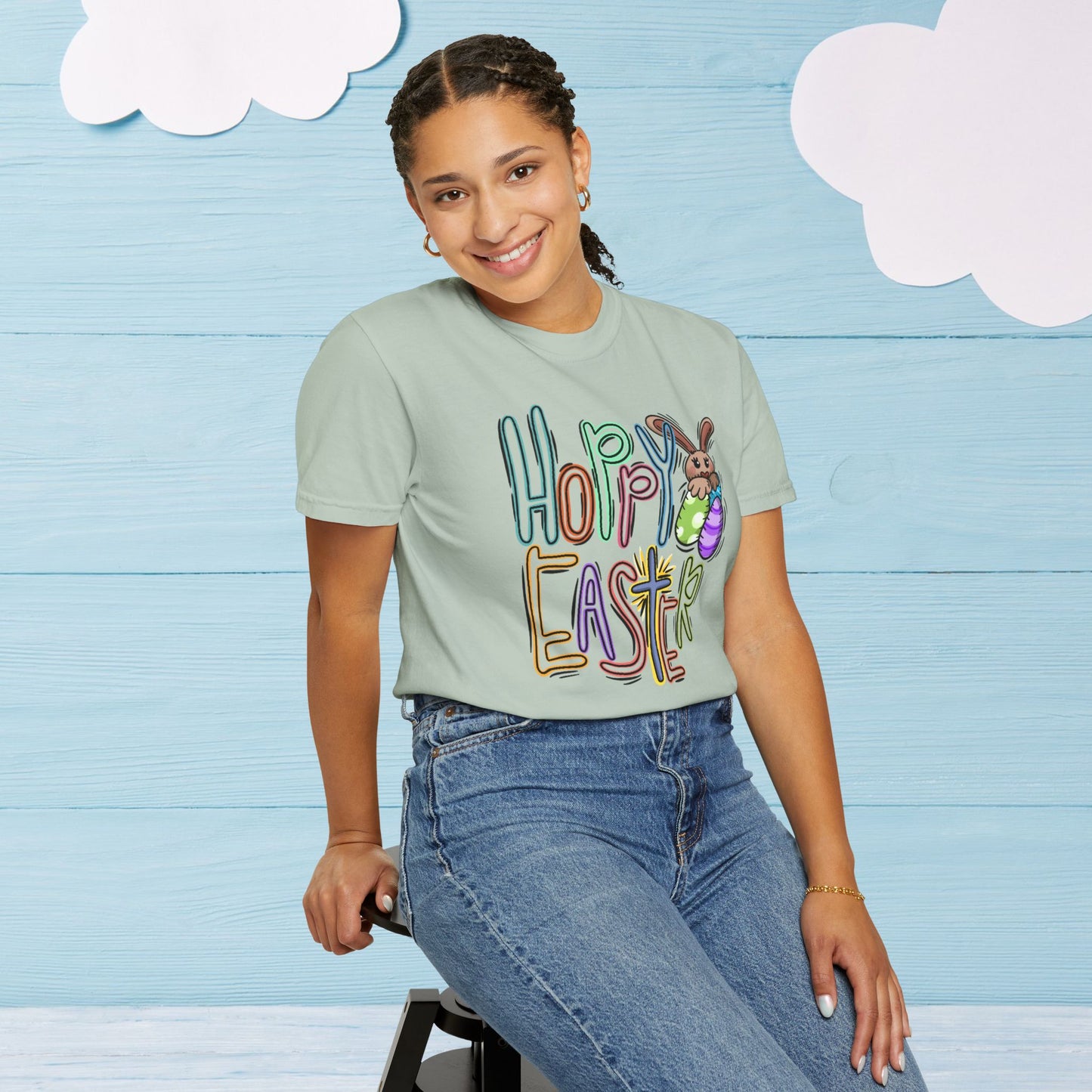 'Hoppy Easter' Bunny T-Shirt
