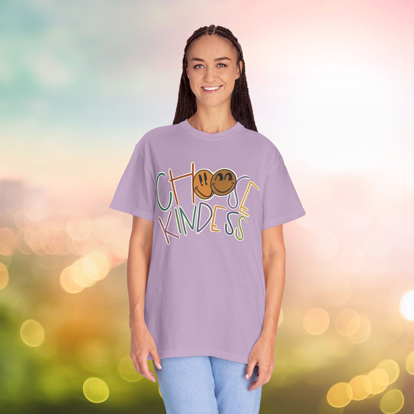 Unisex Choose Kindness Smiley T-shirt