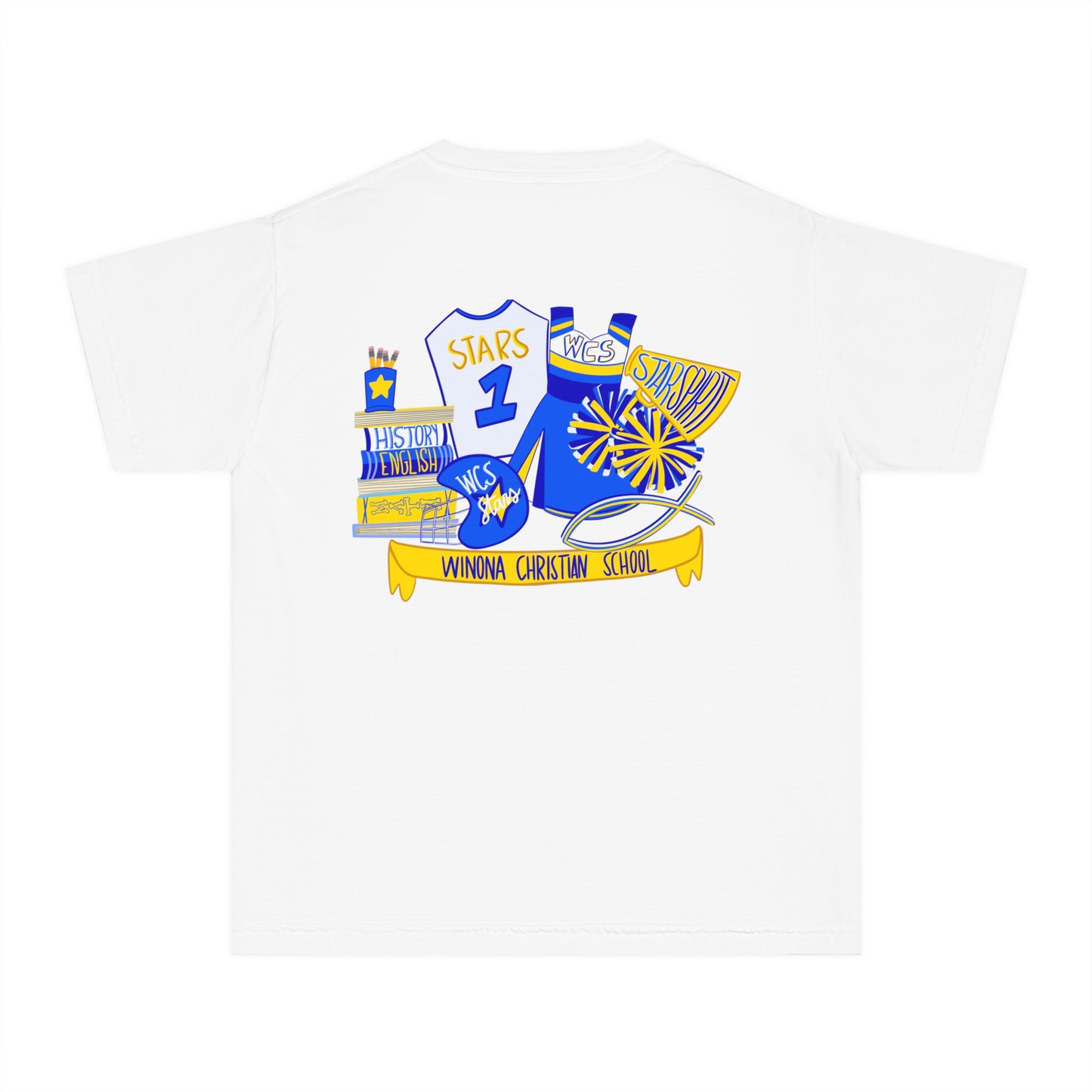 Youth WCS Spirit T-Shirt - COMFORT COLORS EDITION