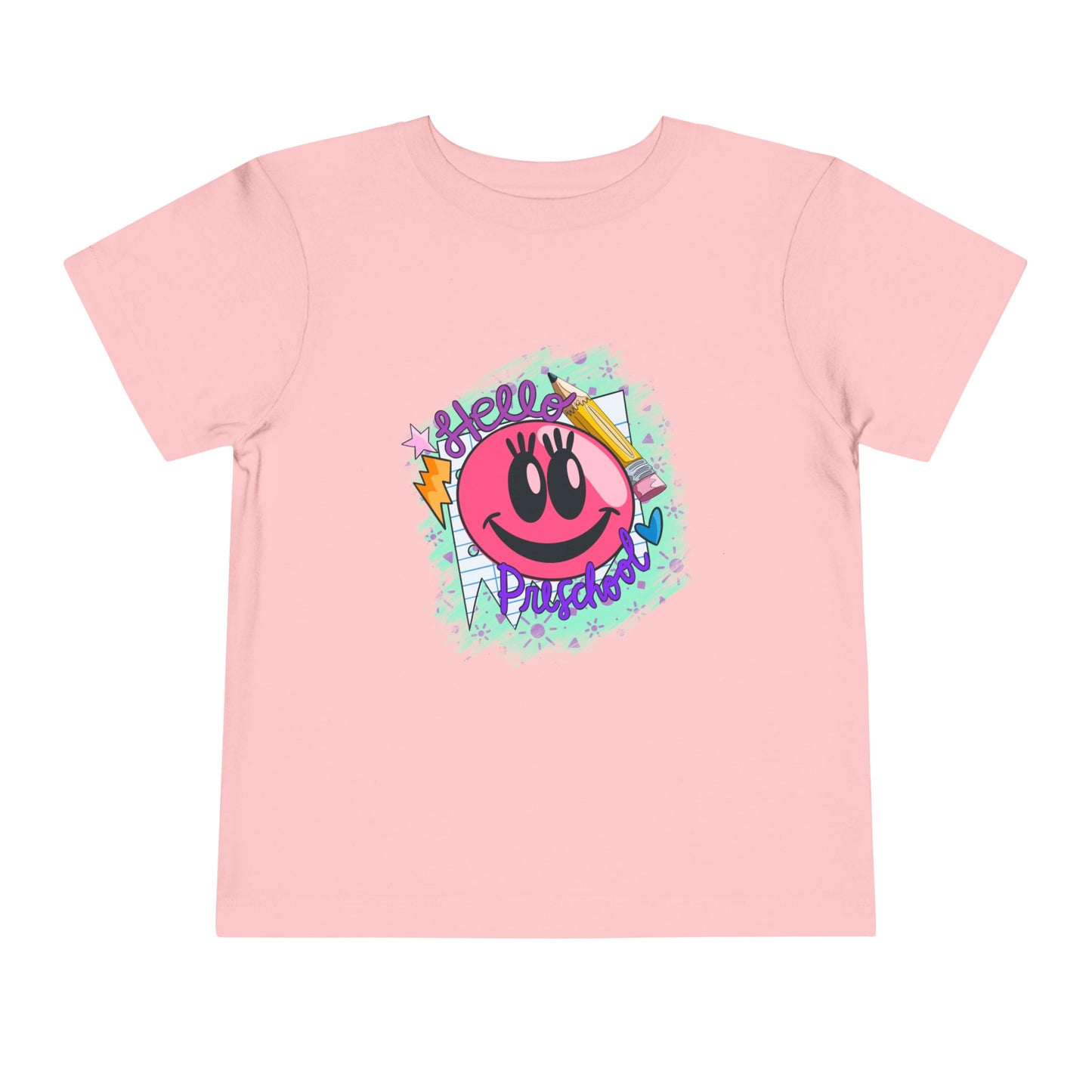 Hello Preschool and Hello Kindergarten Toddler T-Shirts