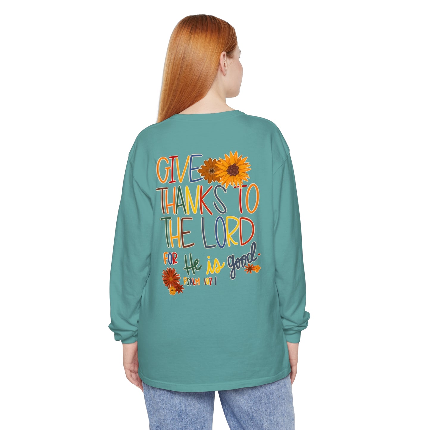 'The Lord is good' Long Sleeve T-Shirt