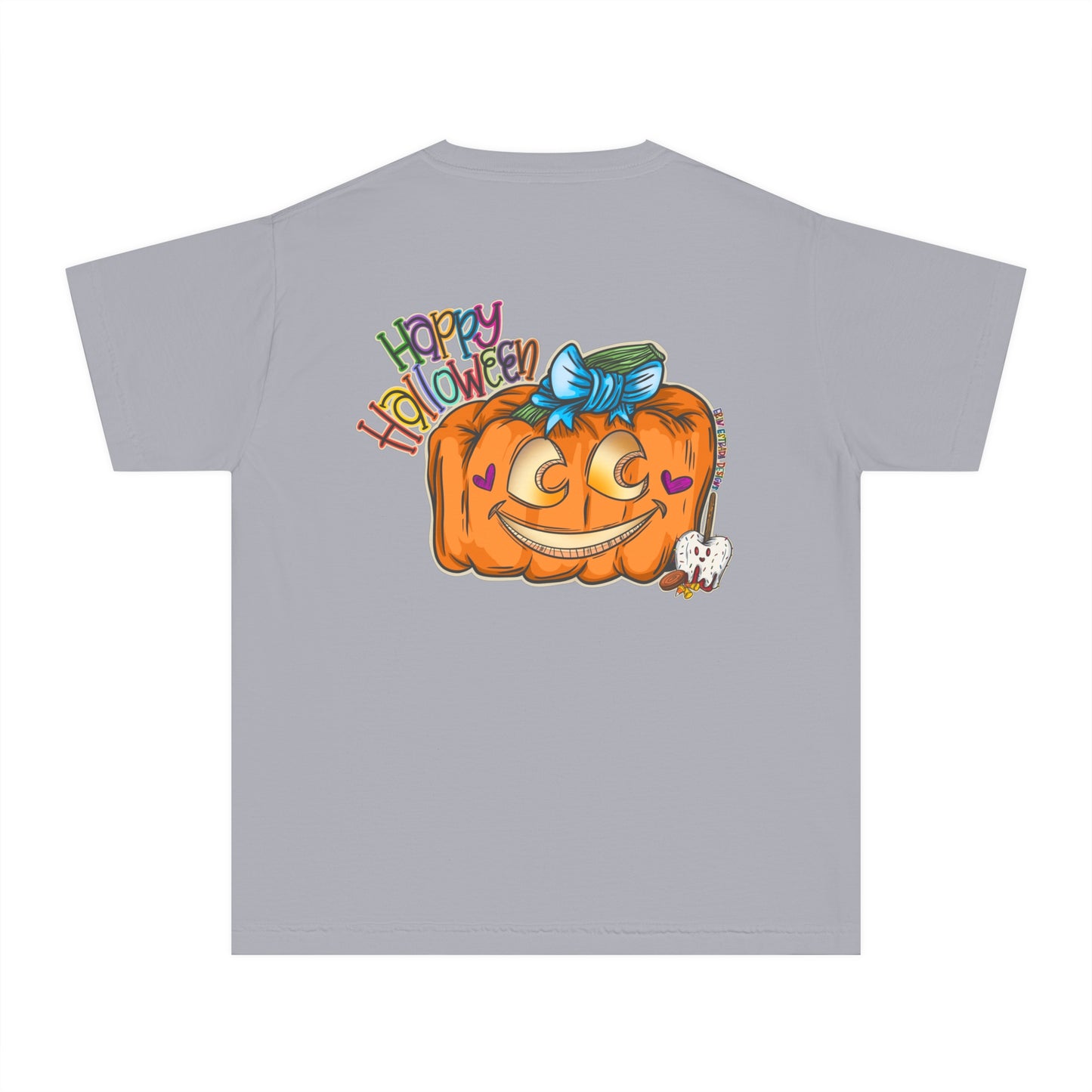 Youth Girls Halloween T-Shirt - Comfort Colors
