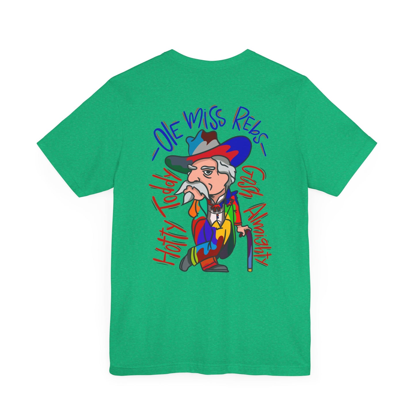 Ole Miss ColorSplash Colonel Reb T-Shirt