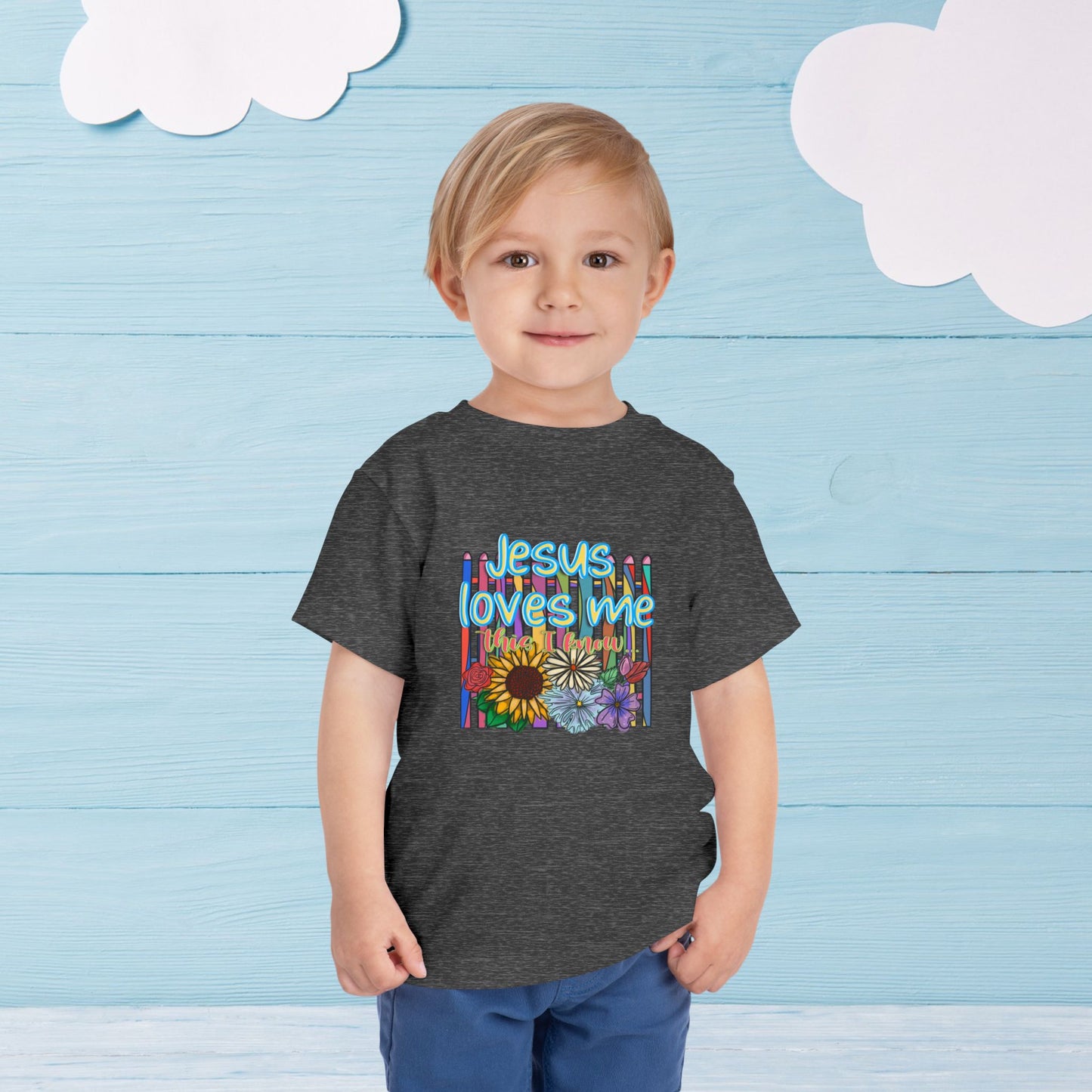 Toddler Jesus Loves Me T-Shirt