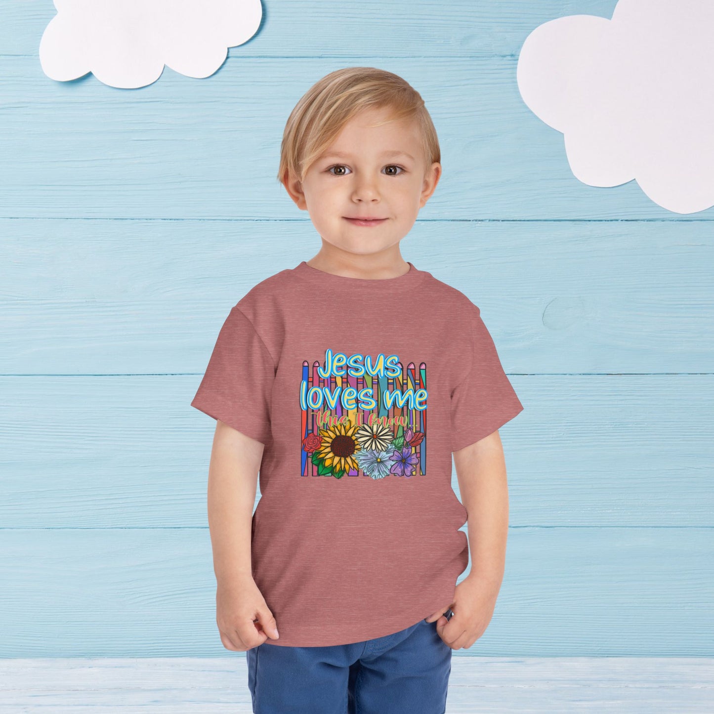 Toddler Jesus Loves Me T-Shirt