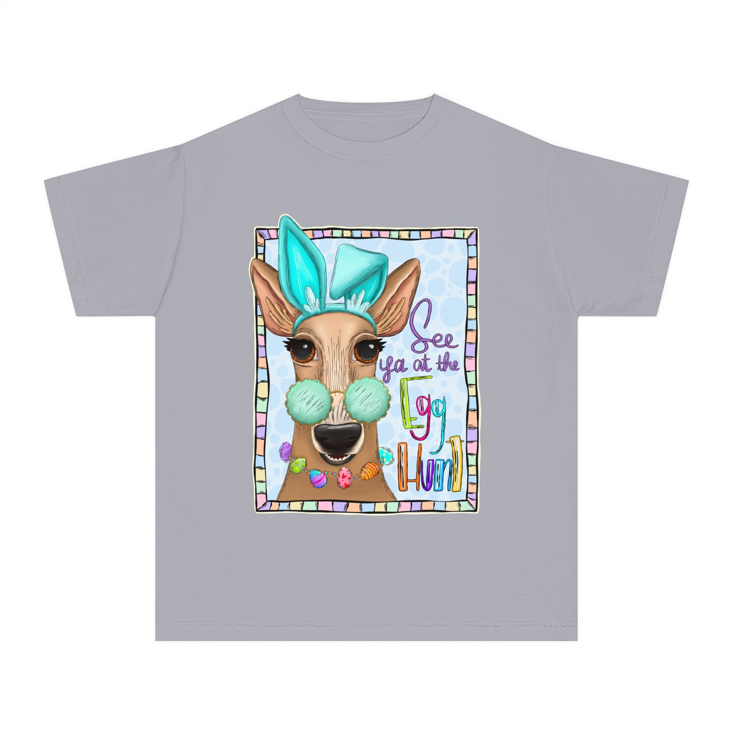 'See ya at the Egg Hunt' Easter T-shirt - Youth Girls
