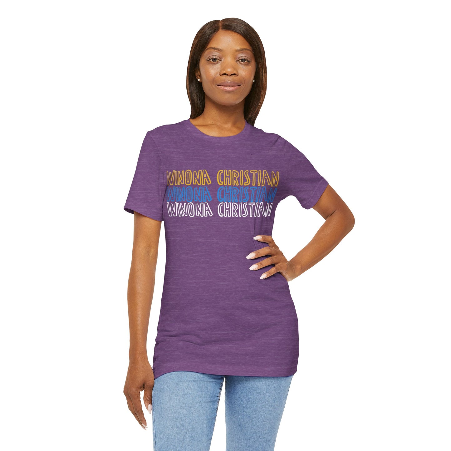 Winona Christian Stars Uni-sex T-Shirt