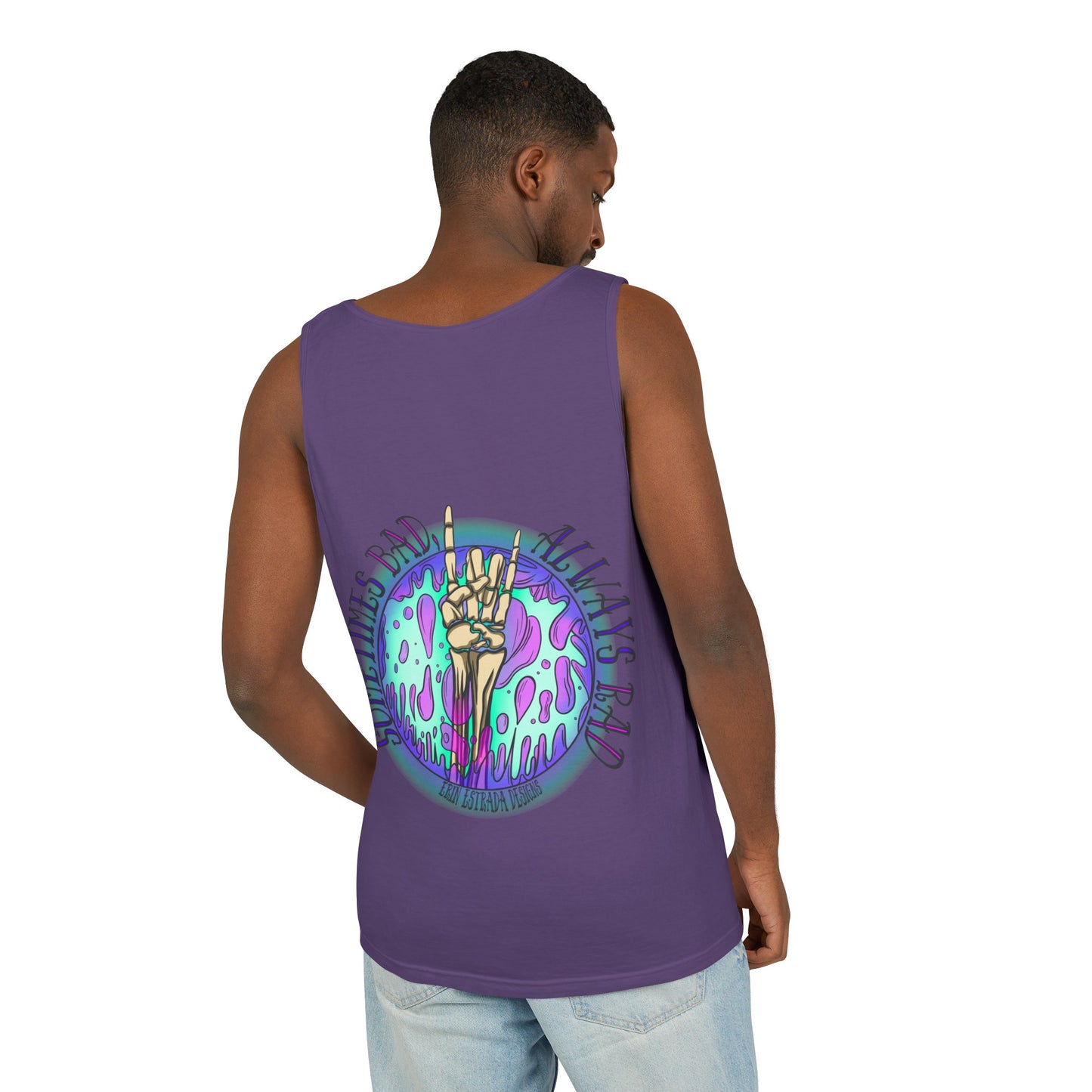 Unisex 'Always Rad' Garment-Dyed Tank Top