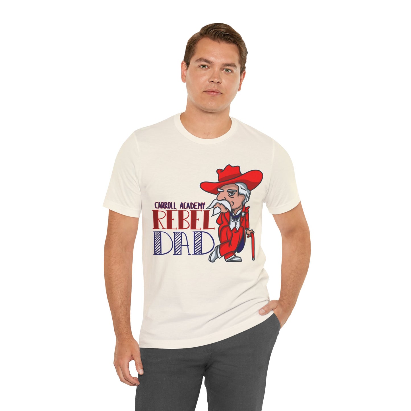 Colonel Reb Rebel Dad T-Shirt