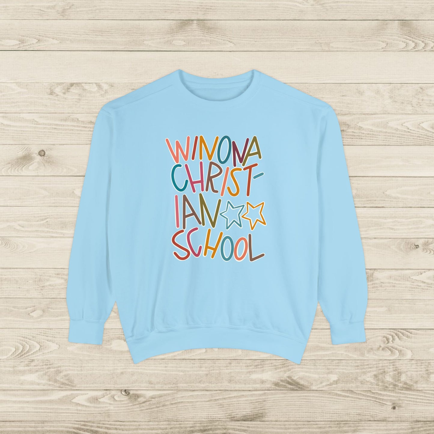 Women's Multi-Colored WCS Garment-Dyed Sweatshirt