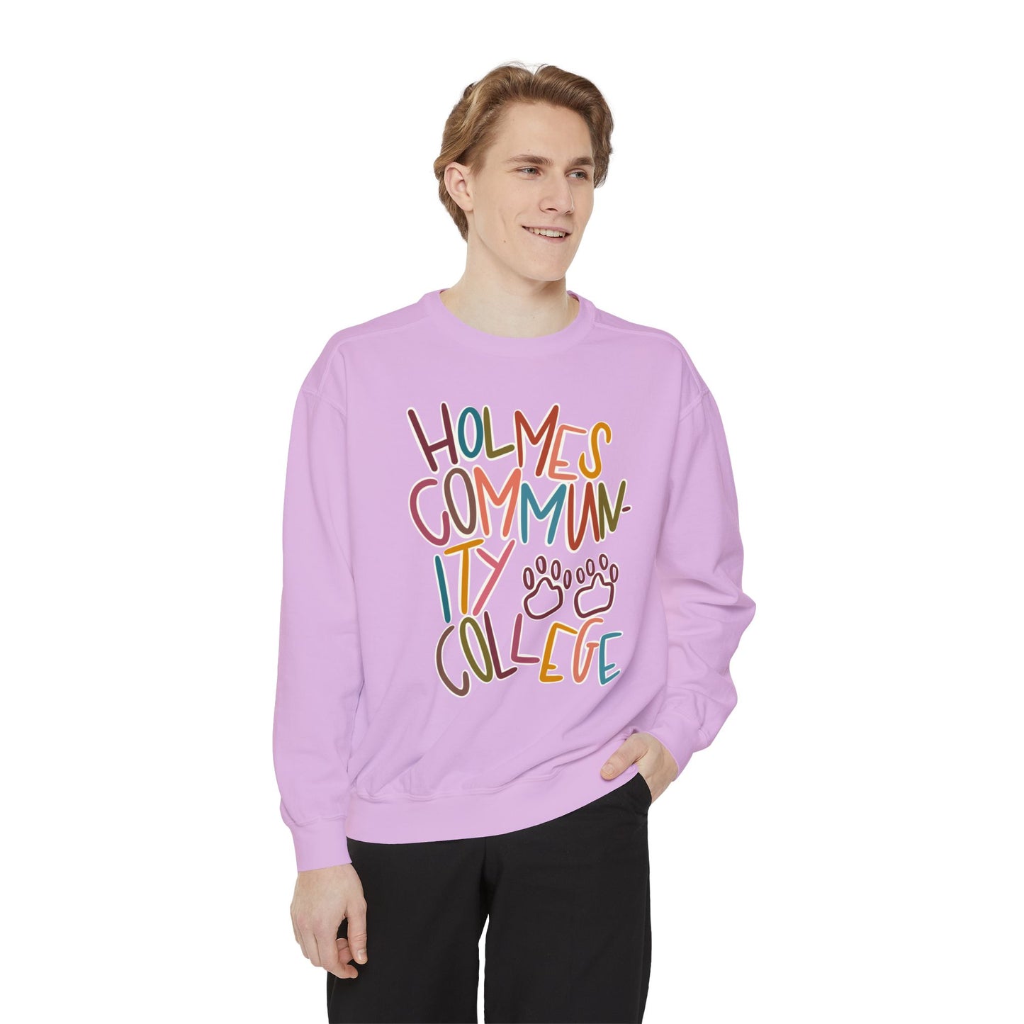 Women's Multi-Colored HCC Elementary Garment-Dyed Sweatshirt