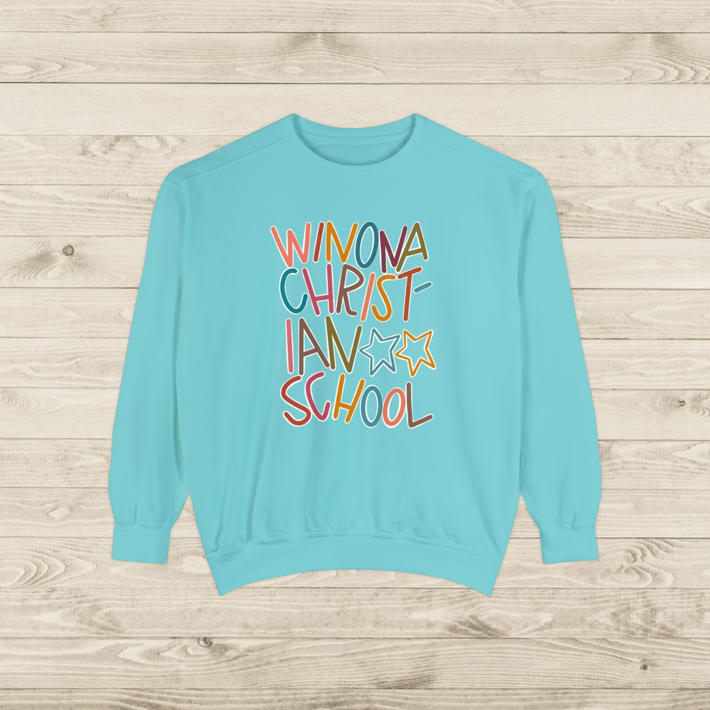 Women's Multi-Colored WCS Garment-Dyed Sweatshirt