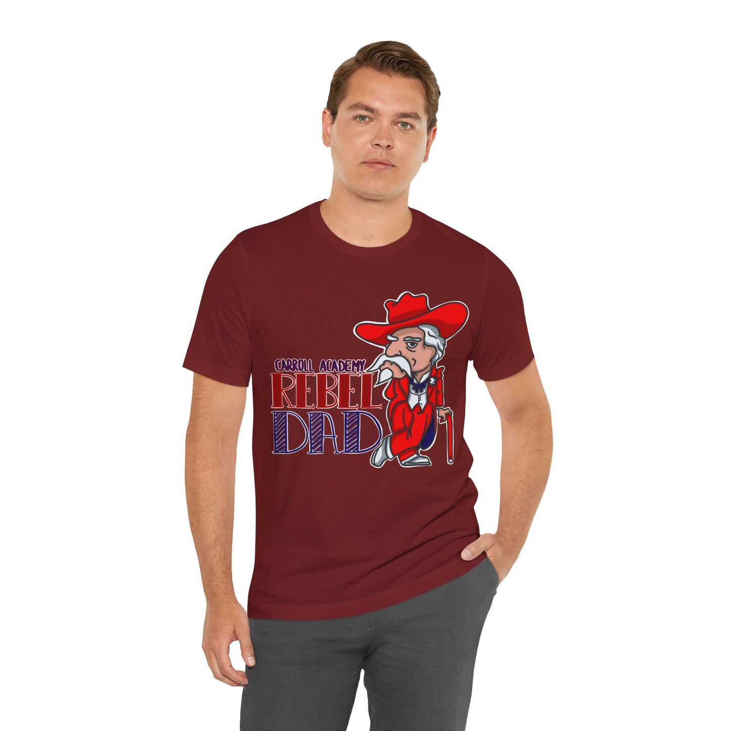 Colonel Reb Rebel Dad T-Shirt