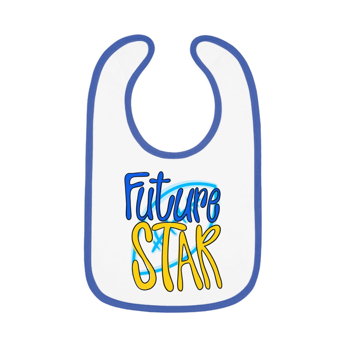 Baby Star Jersey Bib (Boy and Girl Versions)