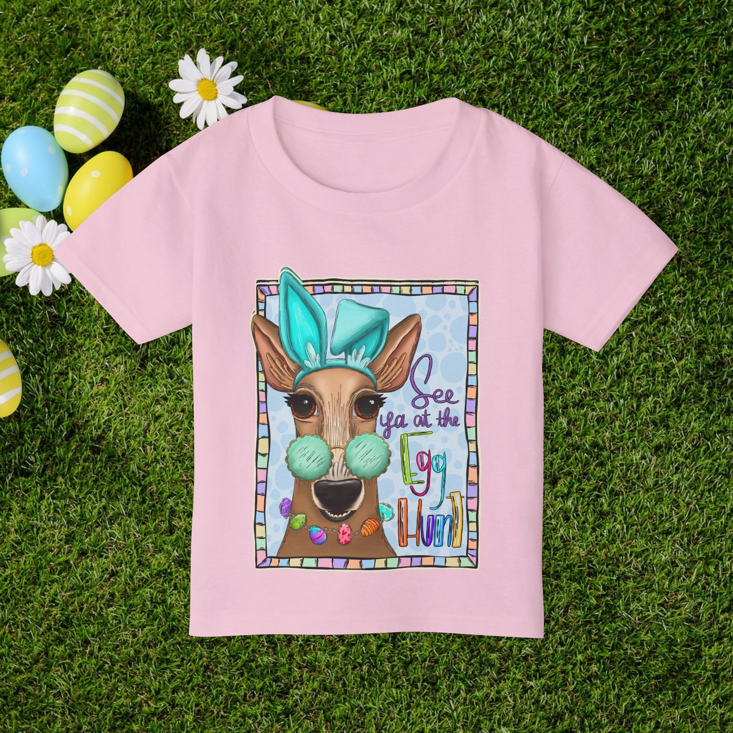 'See Ya at the Egg Hunt' Easter T-shirt - Toddler Girls
