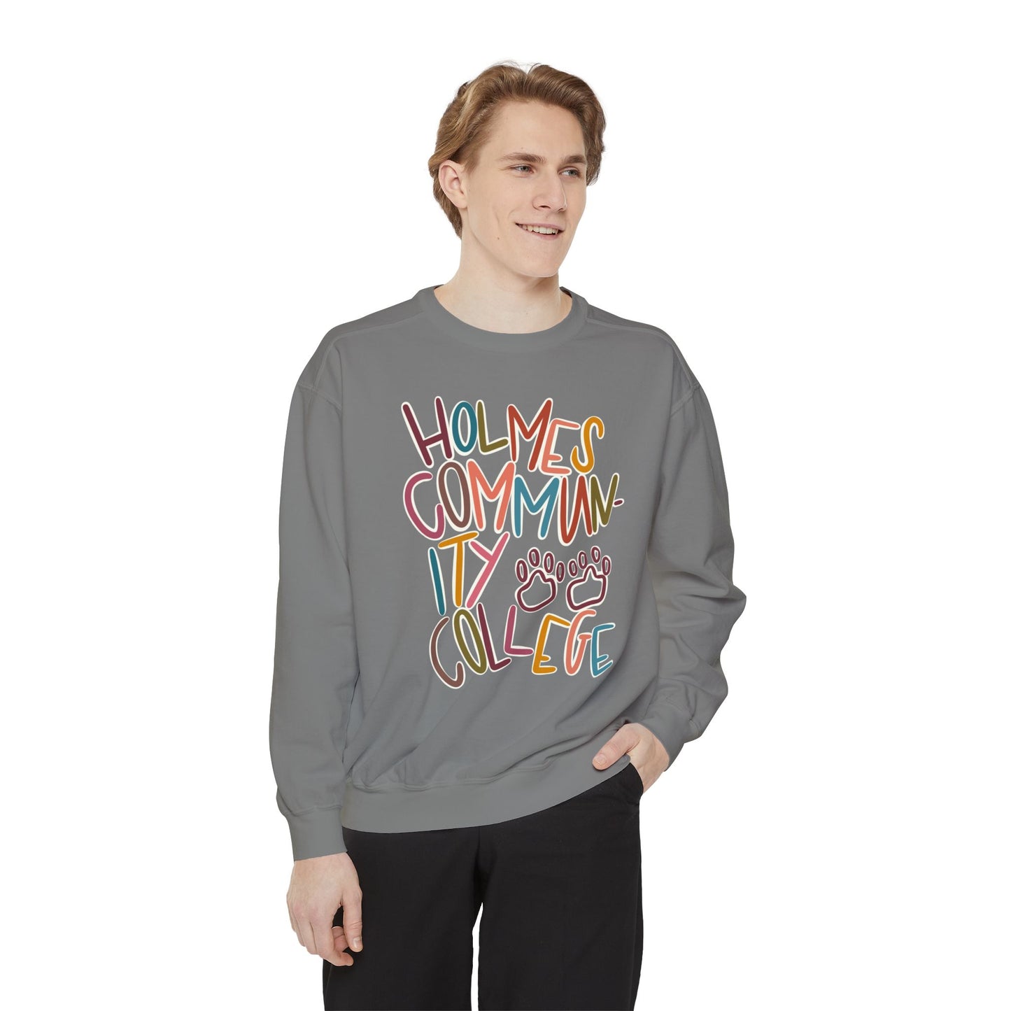 Women's Multi-Colored HCC Elementary Garment-Dyed Sweatshirt