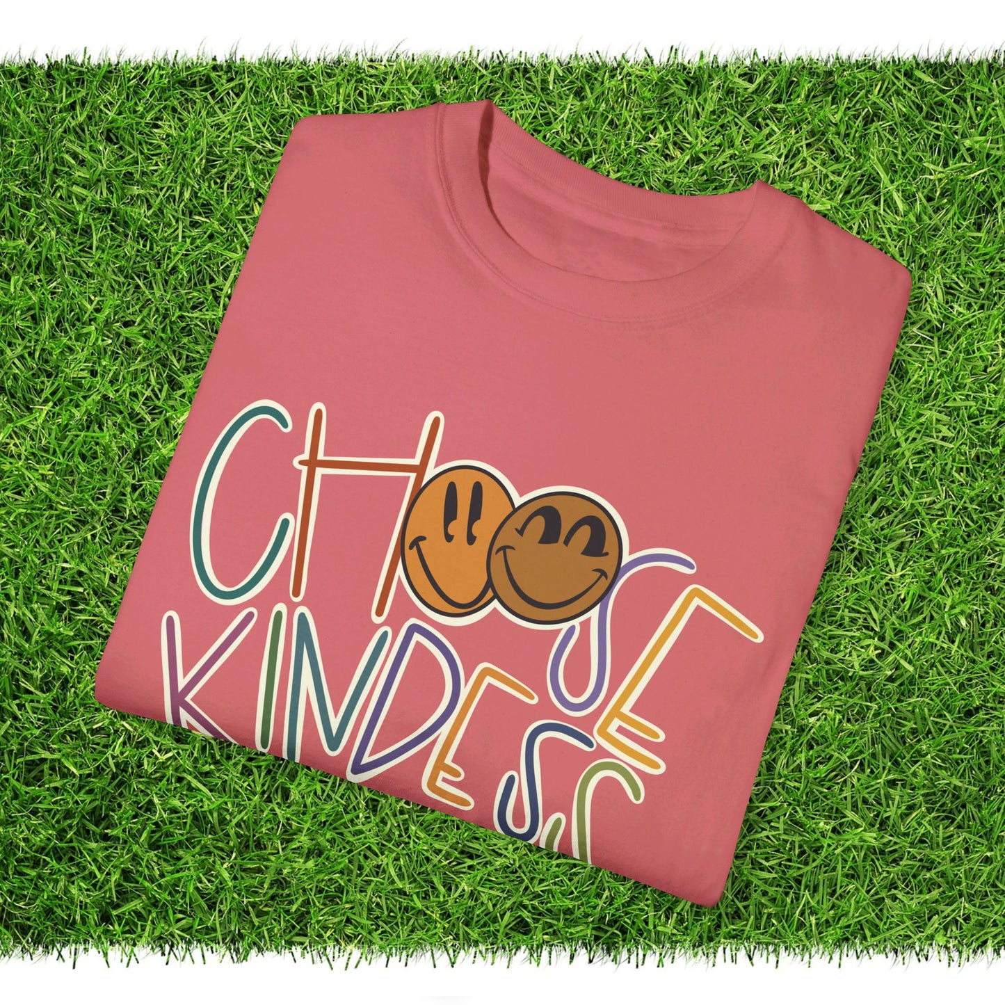 Unisex Choose Kindness Smiley T-shirt