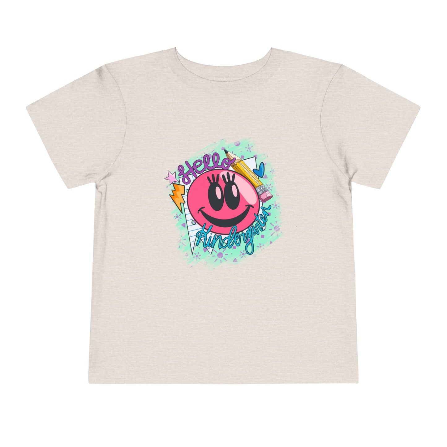 Hello Preschool and Hello Kindergarten Toddler T-Shirts