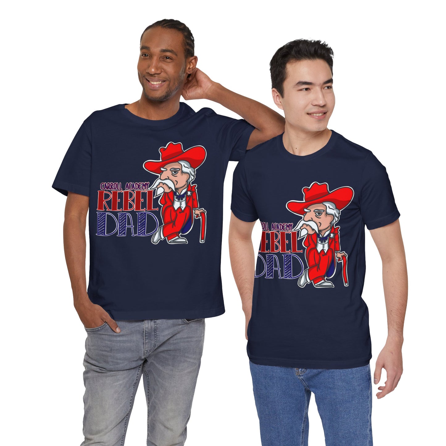 Colonel Reb Rebel Dad T-Shirt