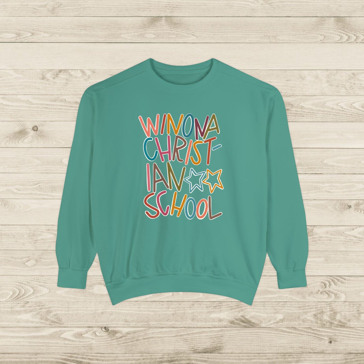 Women's Multi-Colored WCS Garment-Dyed Sweatshirt