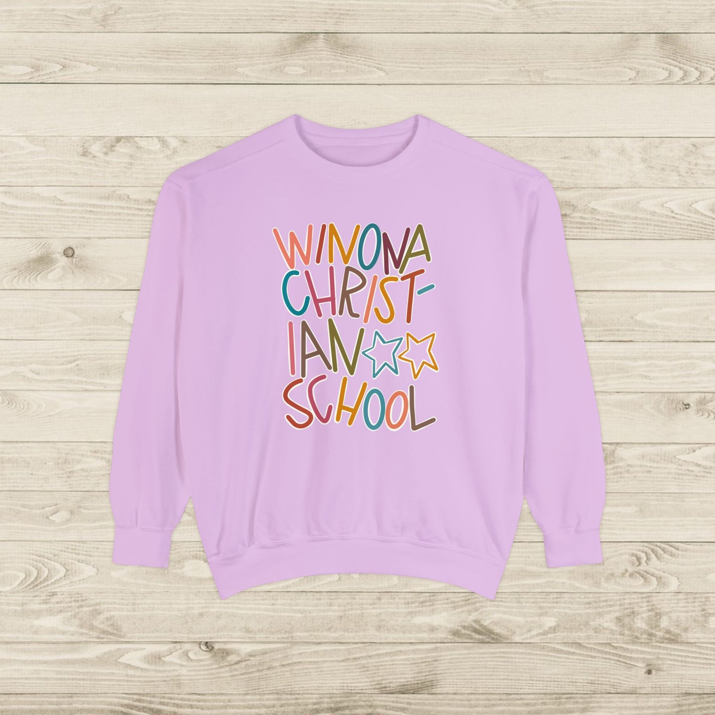 Women's Multi-Colored WCS Garment-Dyed Sweatshirt
