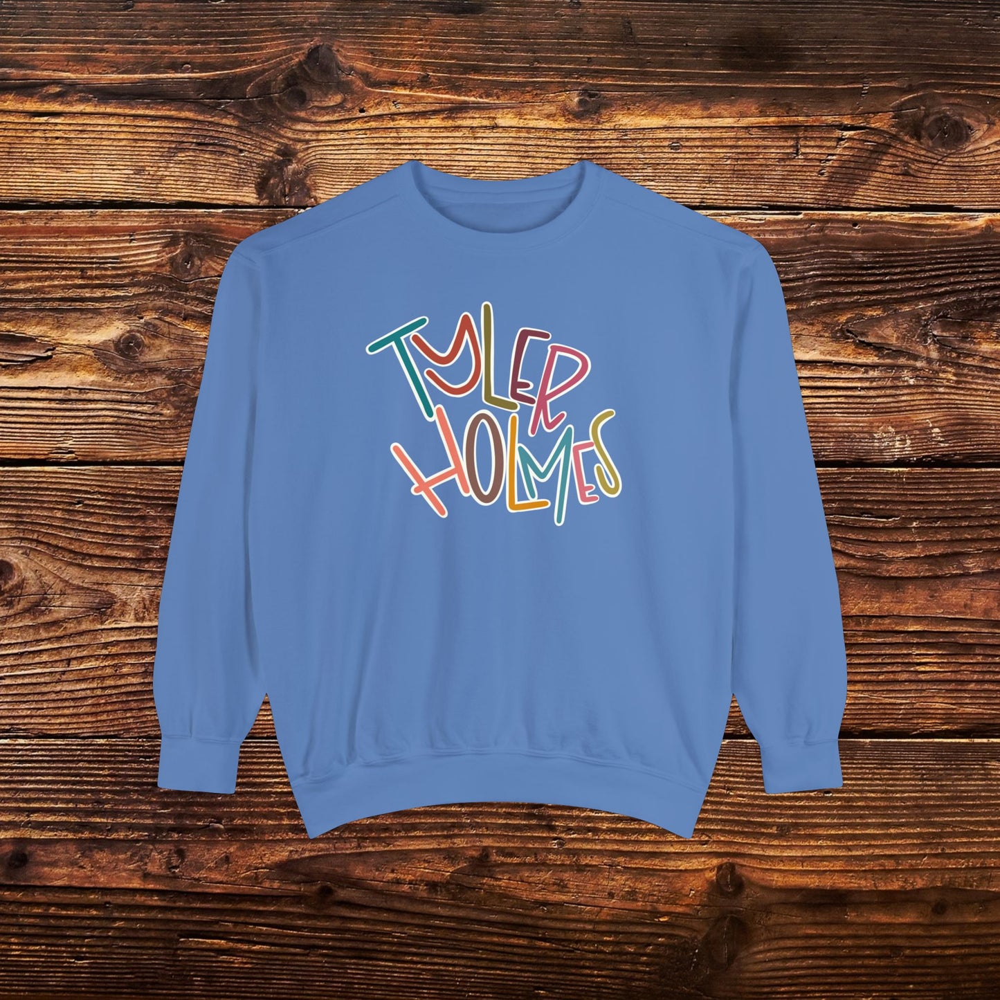 Women's Multi-Colored Tyler Holmes Garment-Dyed Sweatshirt