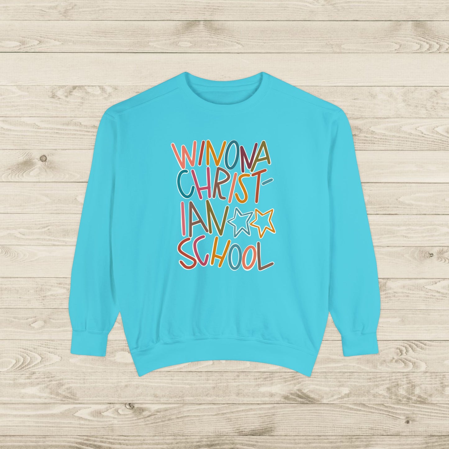 Women's Multi-Colored WCS Garment-Dyed Sweatshirt