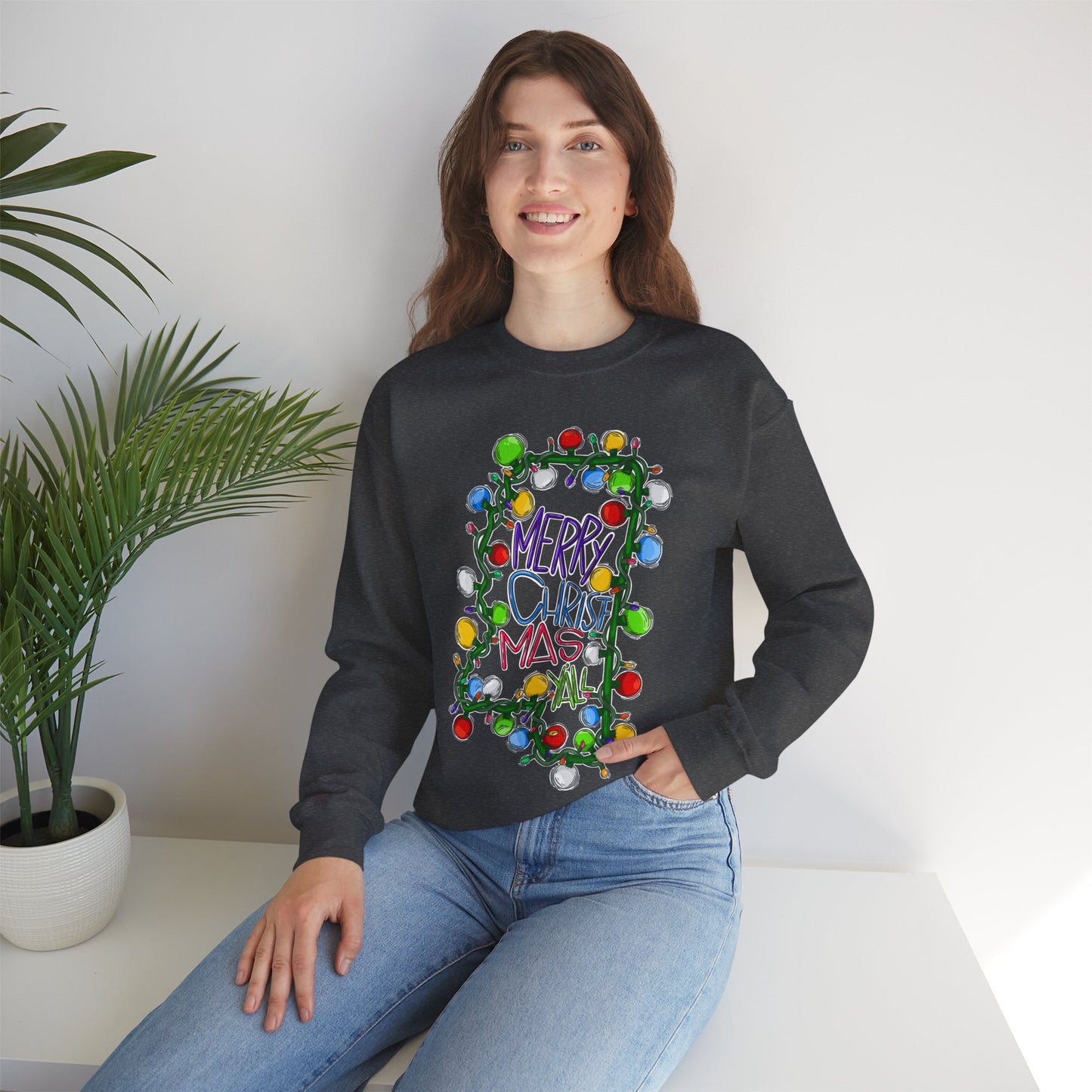 Merry Christmas Y'all Mississippi Sweatshirt