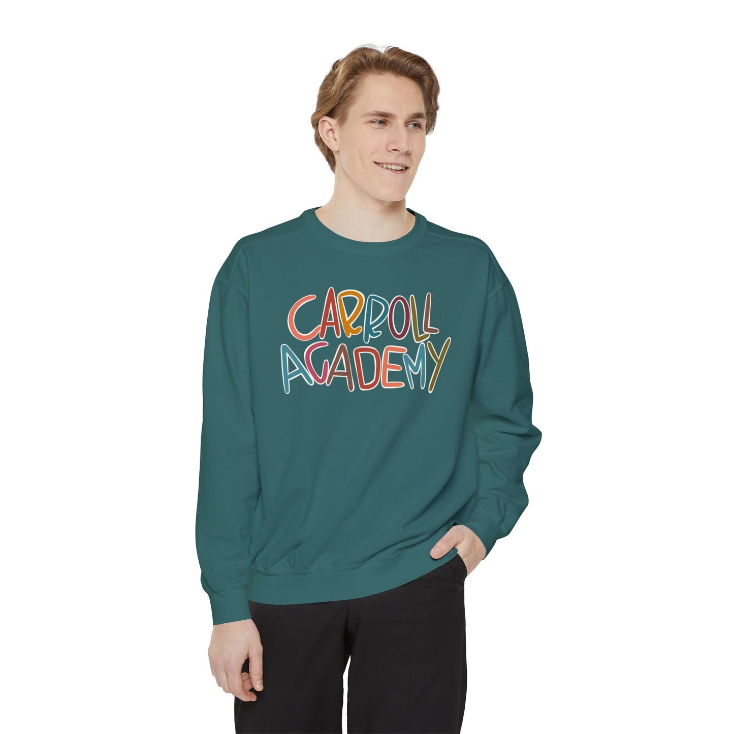 Women's Multi-Colored Carroll Academy Garment-Dyed Sweatshirt
