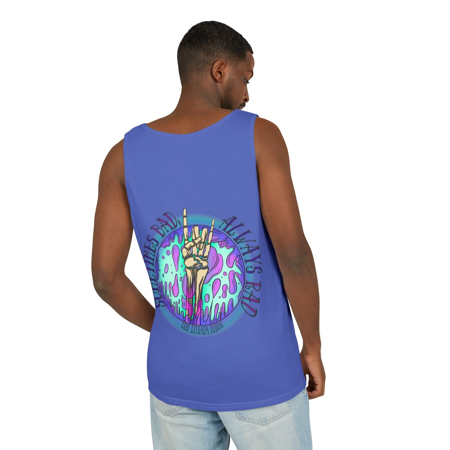 Unisex 'Always Rad' Garment-Dyed Tank Top