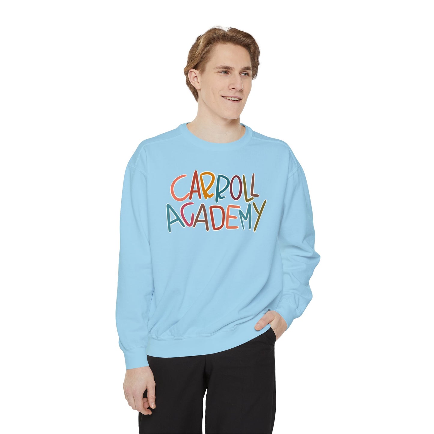 Women's Multi-Colored Carroll Academy Garment-Dyed Sweatshirt