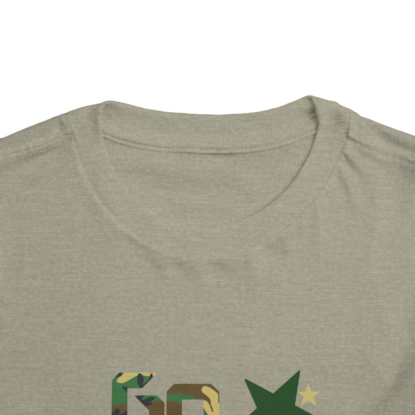 Toddler 'Go Stars' in Camo T-Shirt