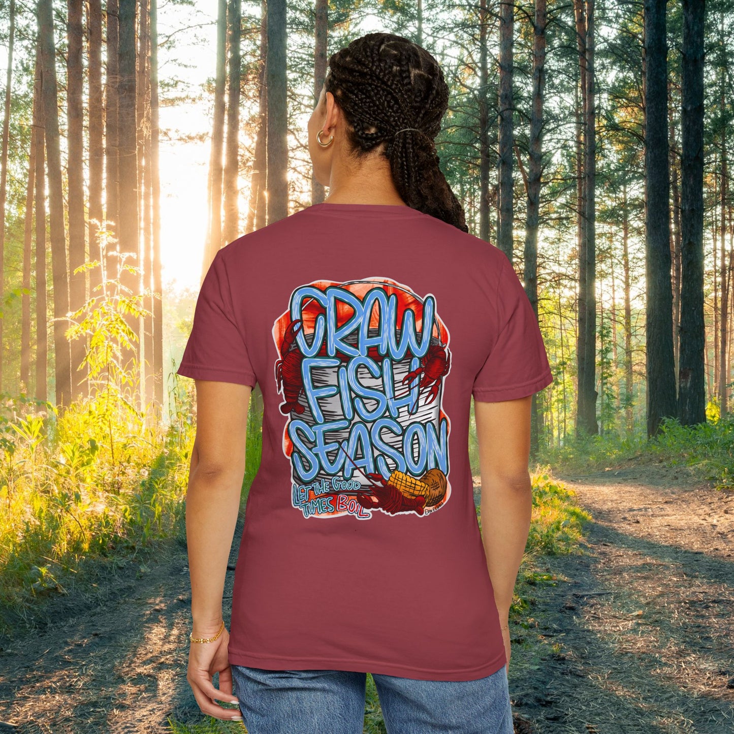 Unisex Craw Fish Season T-shirt