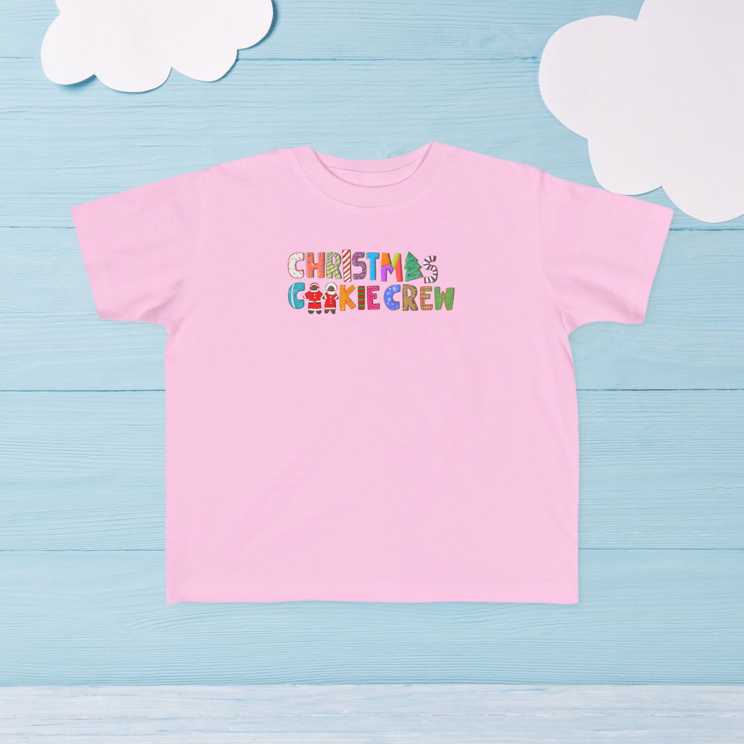 Toddler's Christmas Cookie Crew Tee - Rabbit Skins, Unisex