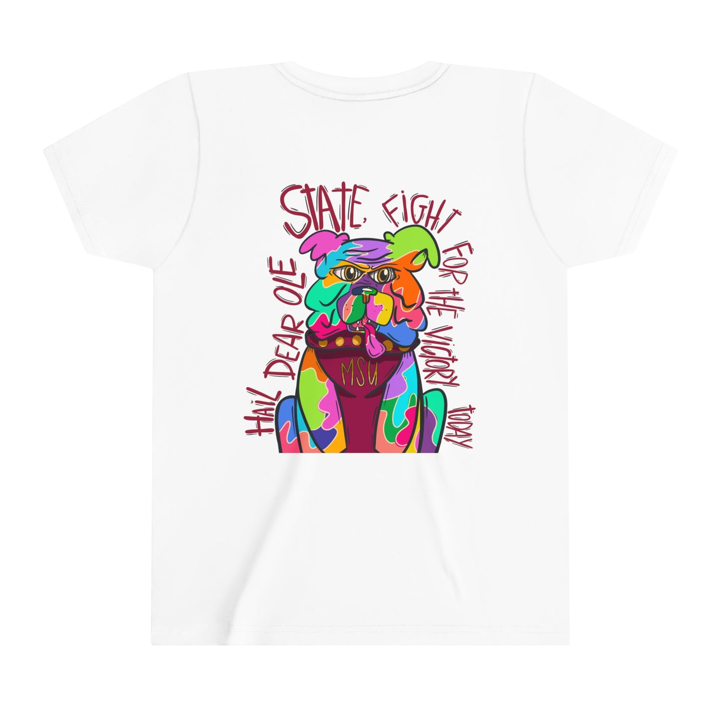 Youth MSU ColorSplash Bully T-Shirt