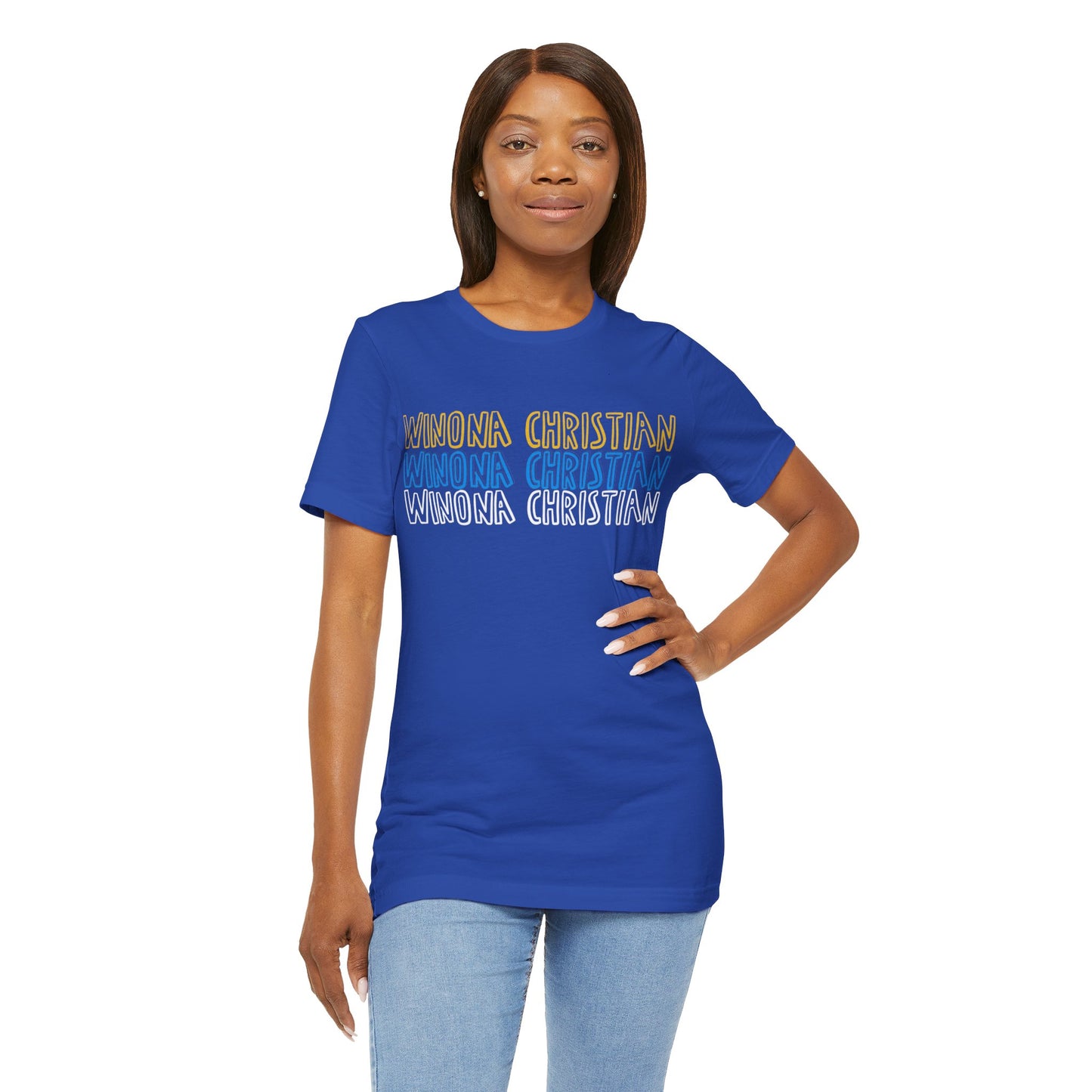 Winona Christian Stars Uni-sex T-Shirt