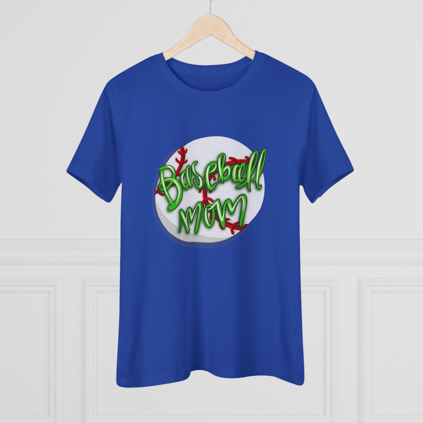 Baseball Mom Cotton T-Shirt