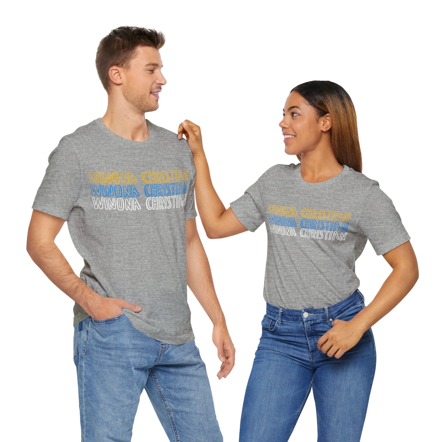Winona Christian Stars Uni-sex T-Shirt