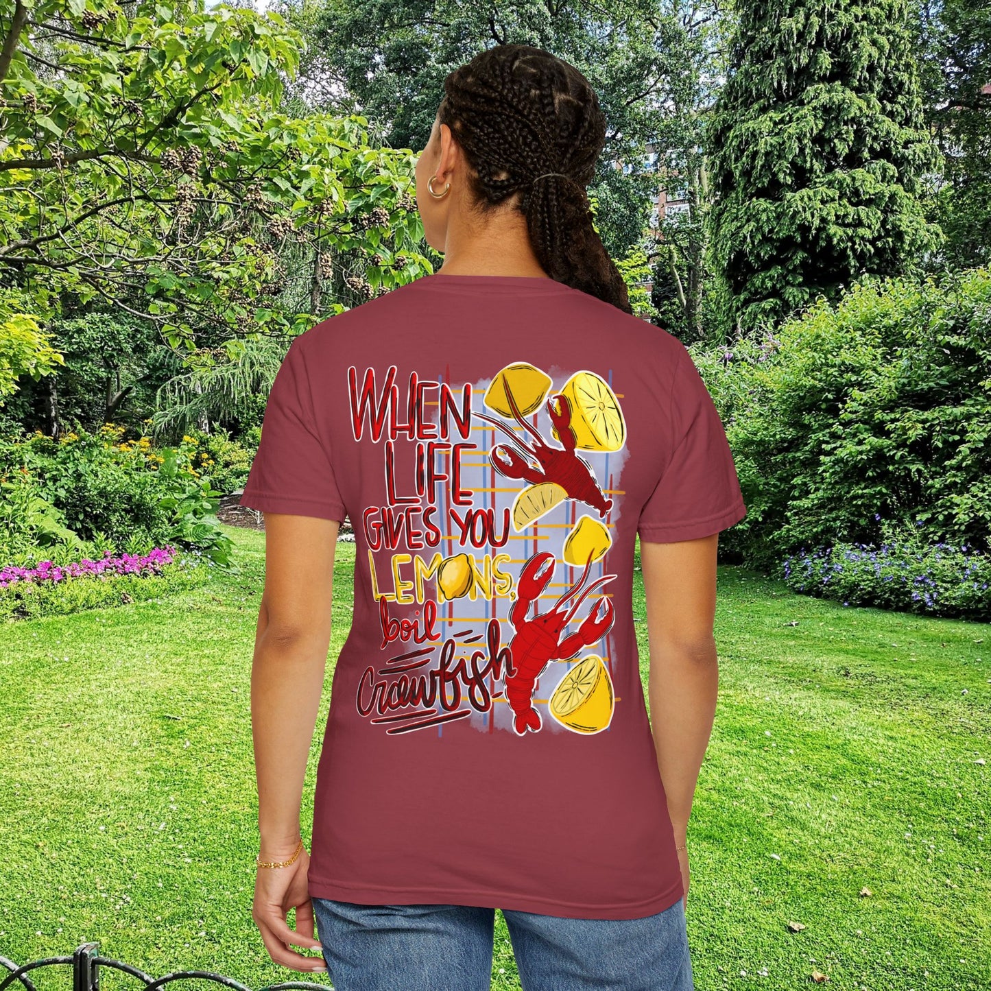 Unisex 'When Life Gives You Lemons, Boil Crawfish' T-Shirt