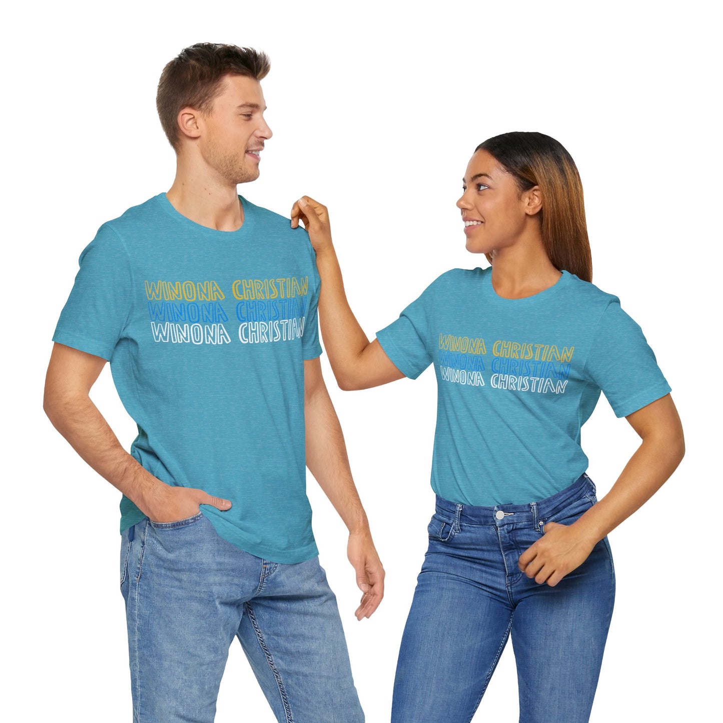 Winona Christian Stars Uni-sex T-Shirt