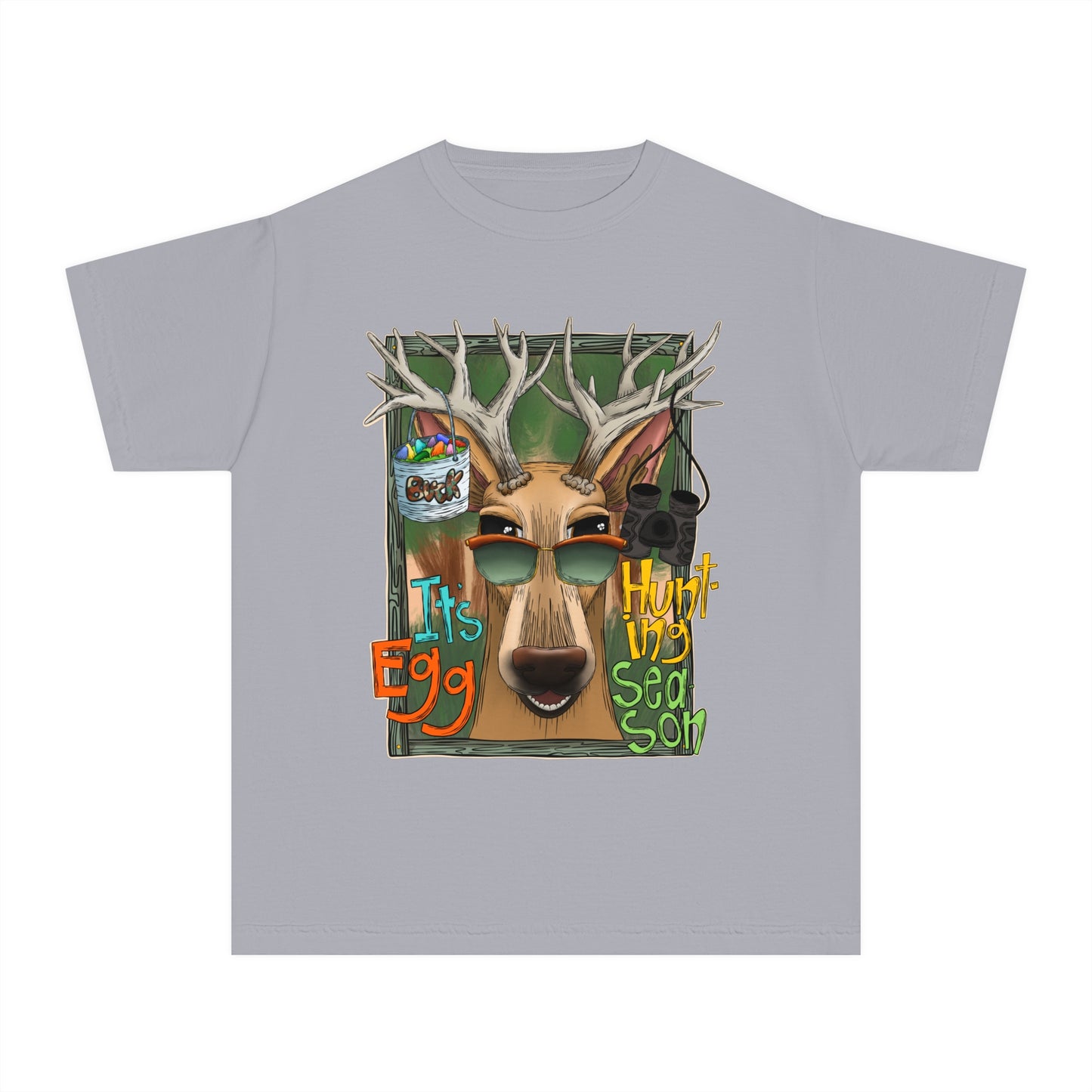 Easter 'Egg Hunting Season' Graphic T-shirt - Youth Boys