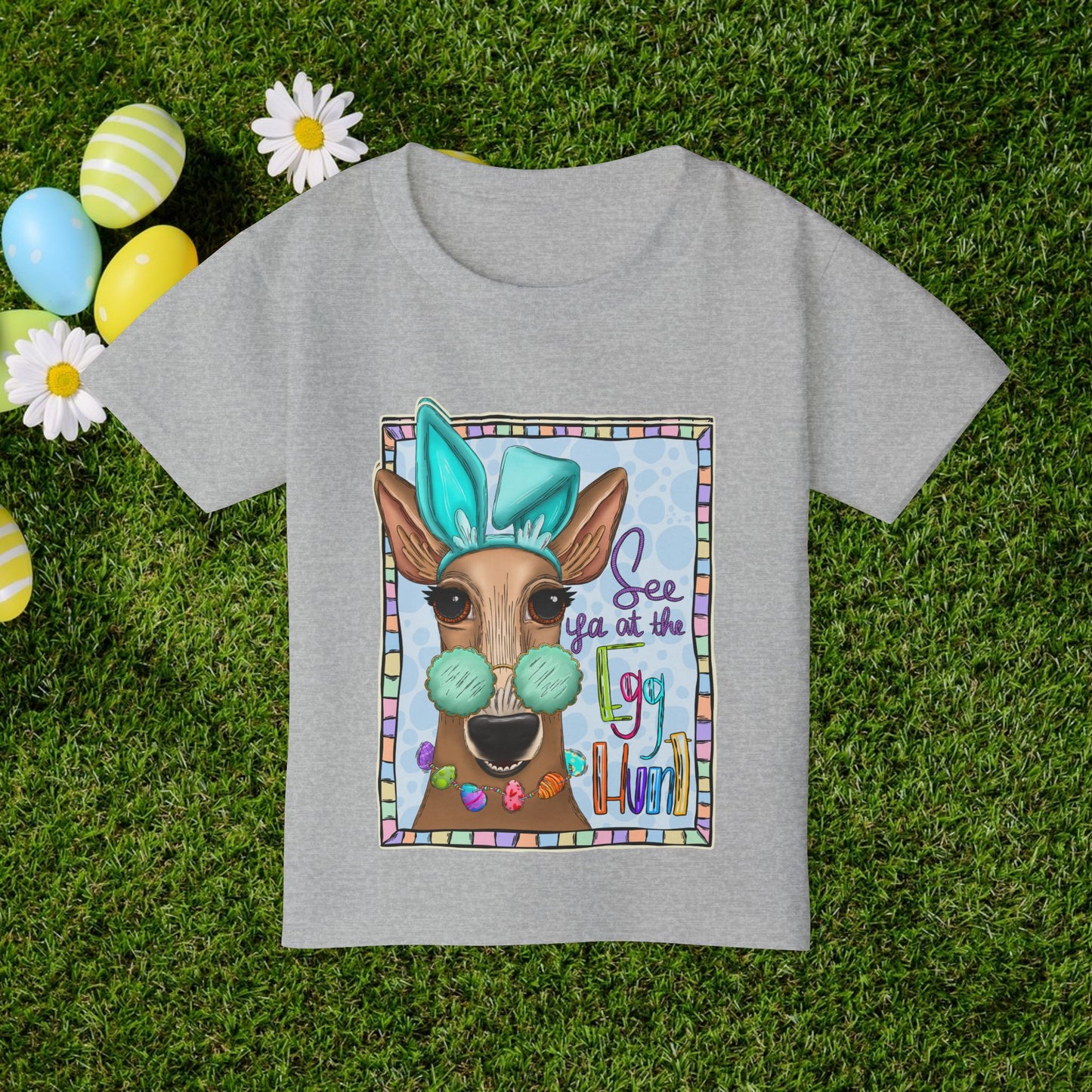 'See Ya at the Egg Hunt' Easter T-shirt - Toddler Girls