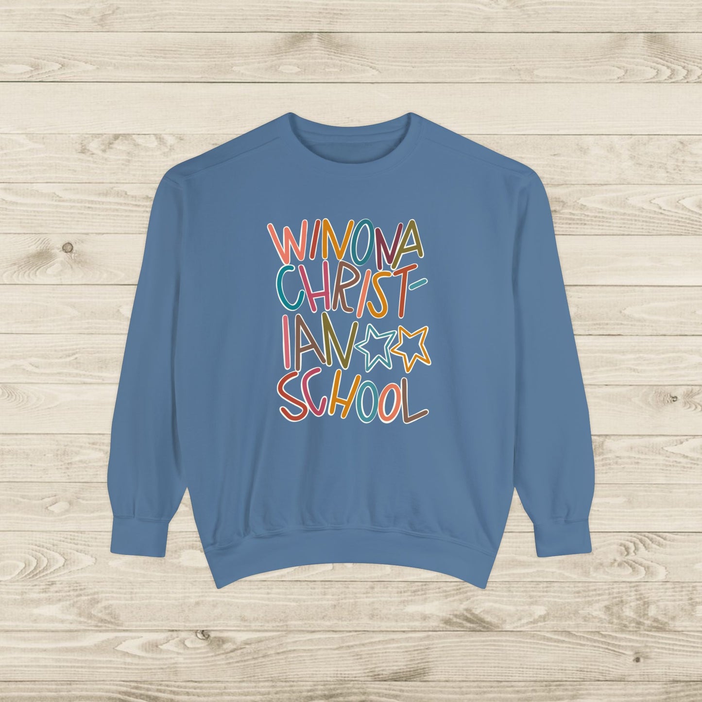 Women's Multi-Colored WCS Garment-Dyed Sweatshirt