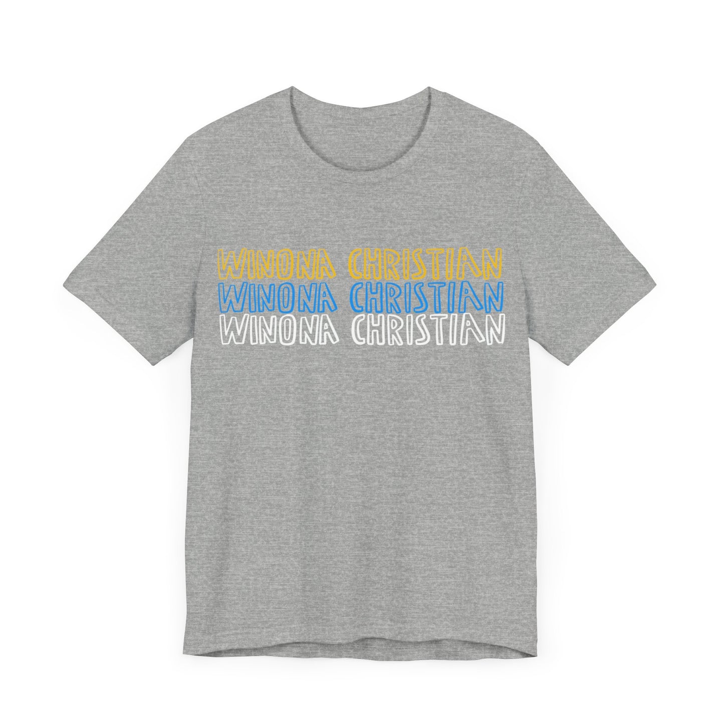 Winona Christian Stars Uni-sex T-Shirt