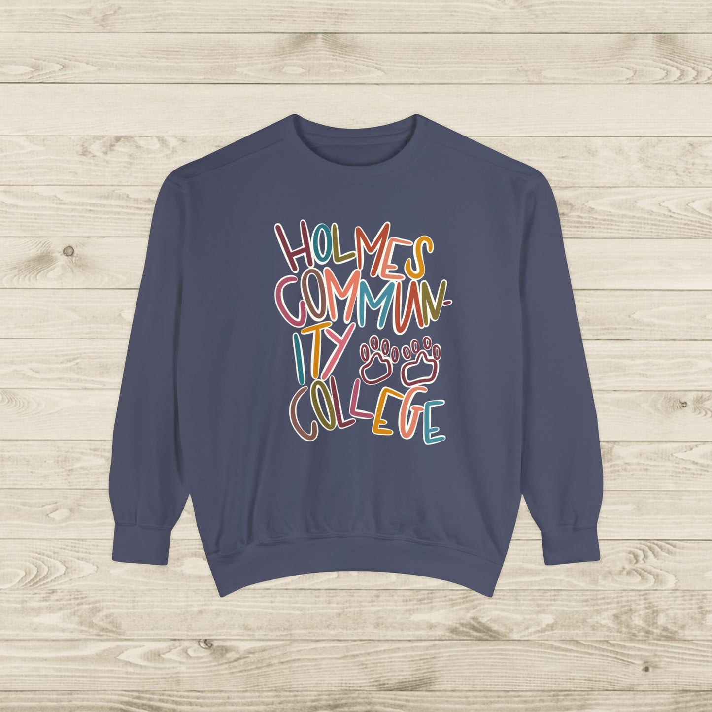 Women's Multi-Colored HCC Elementary Garment-Dyed Sweatshirt