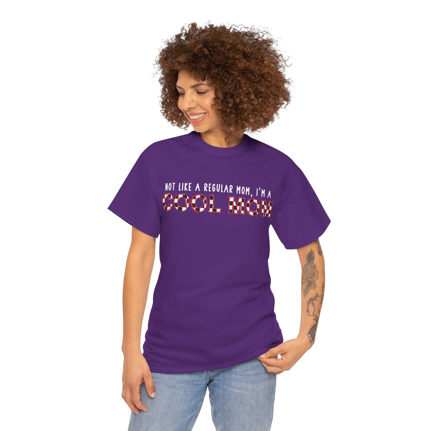 Not a Regular Mom Heavy Cotton T-Shirt