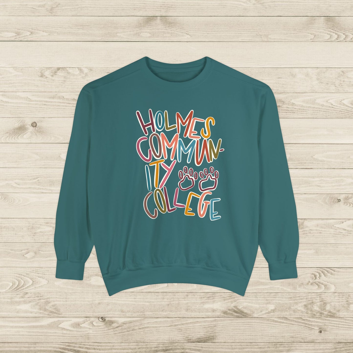 Women's Multi-Colored HCC Elementary Garment-Dyed Sweatshirt