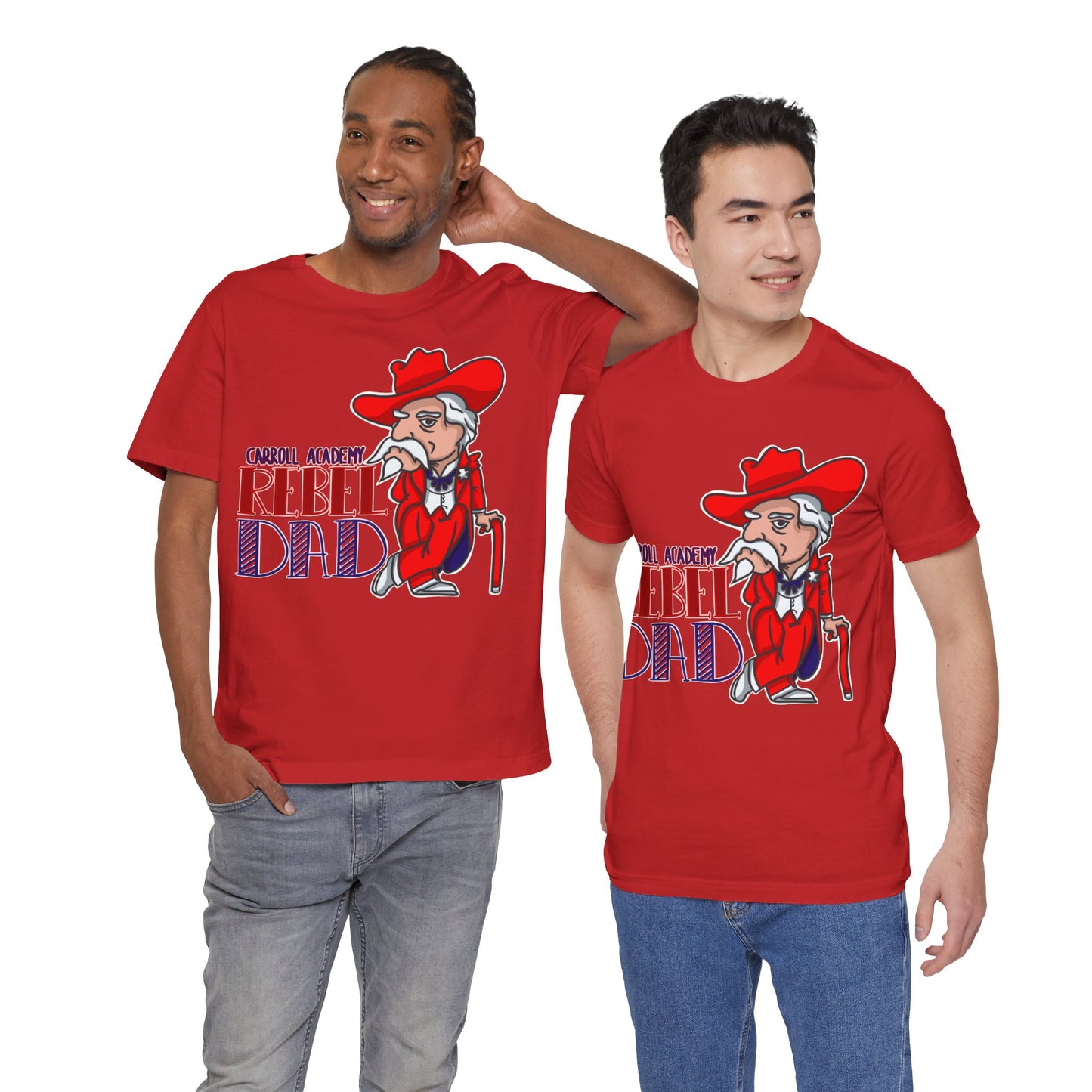 Colonel Reb Rebel Dad T-Shirt