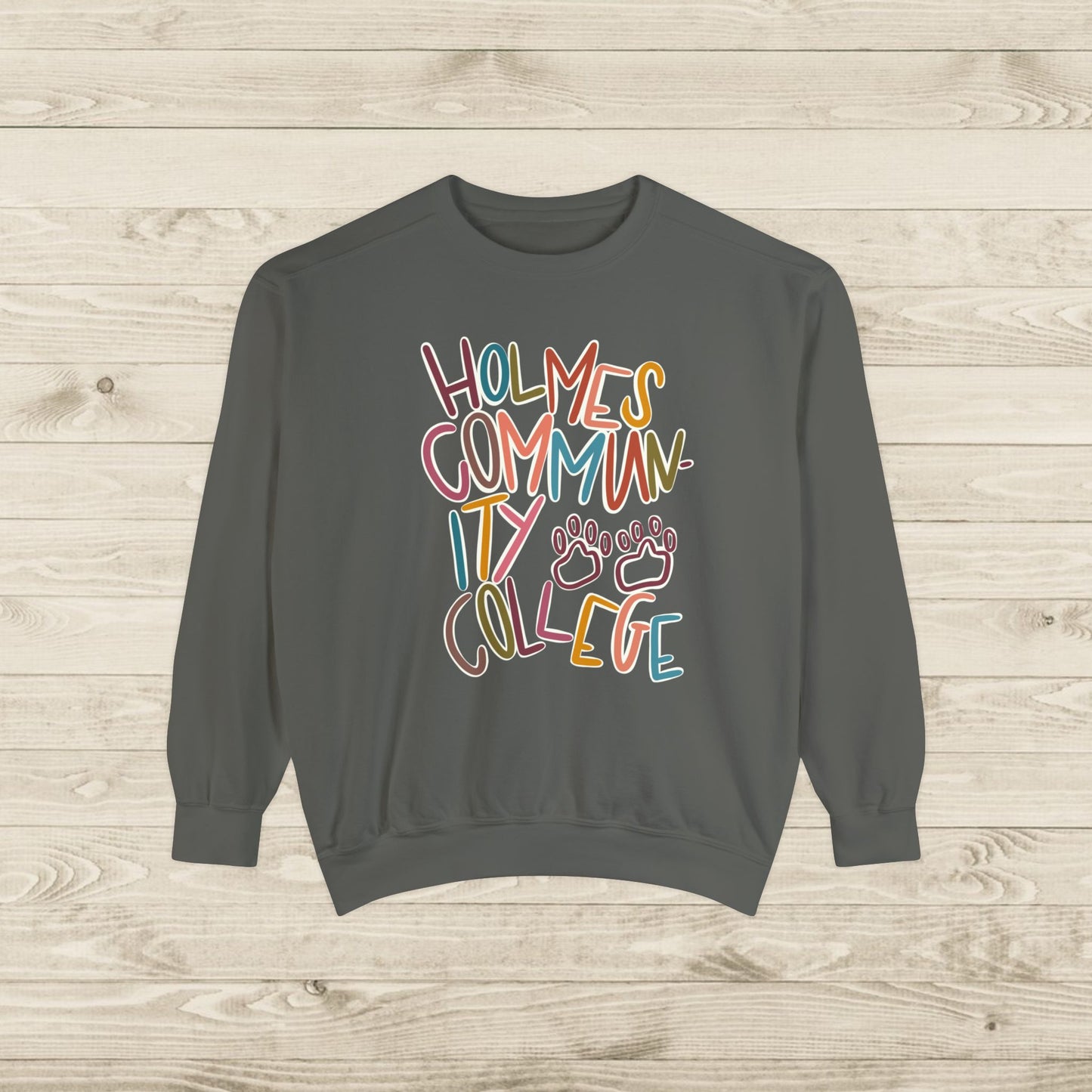 Women's Multi-Colored HCC Elementary Garment-Dyed Sweatshirt